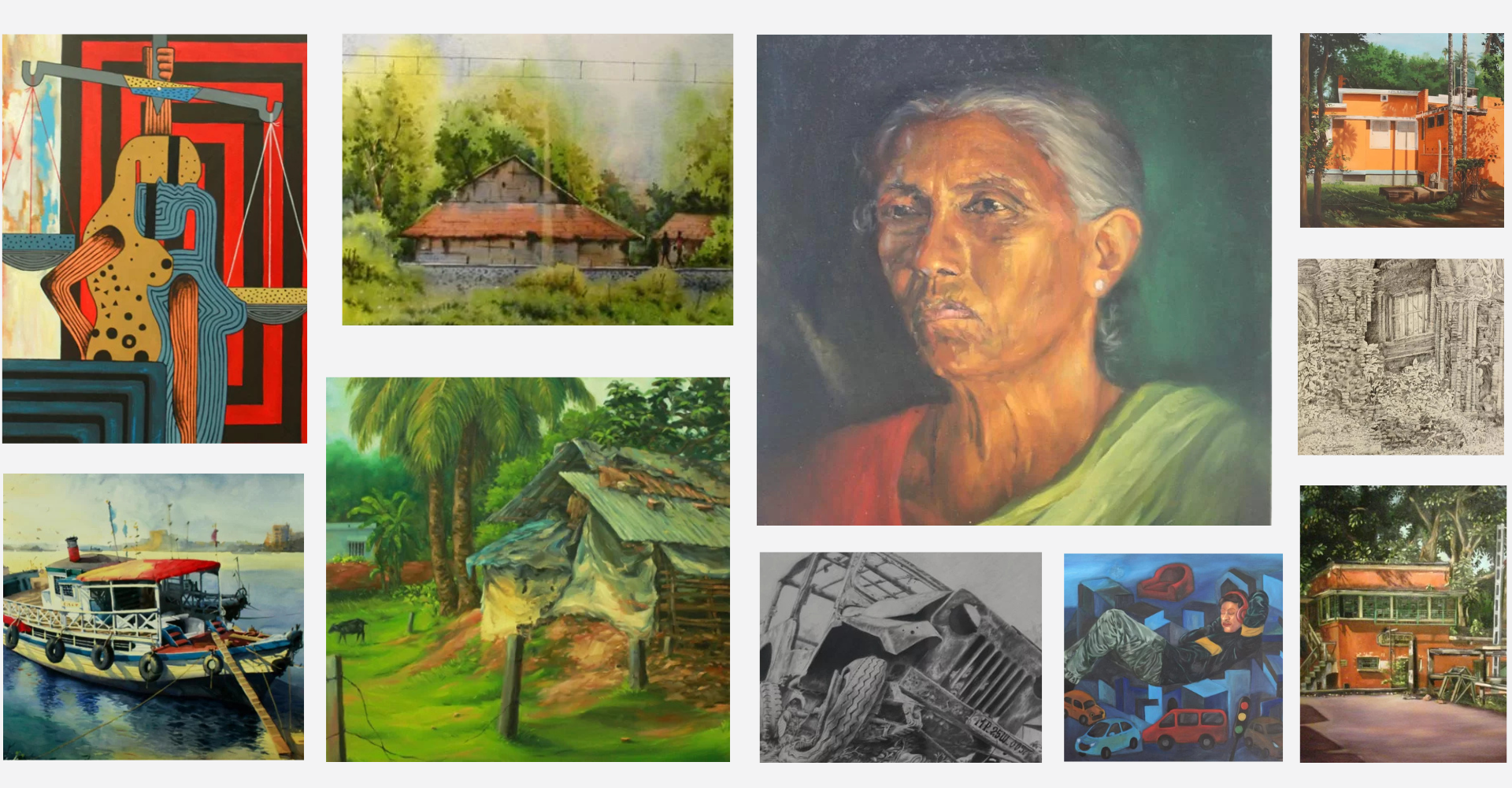 Collage Painting