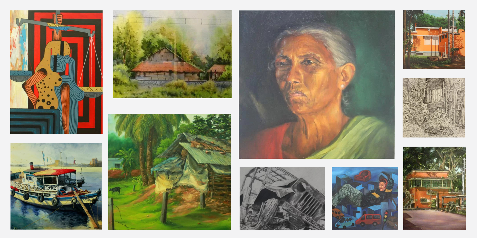Collage Painting